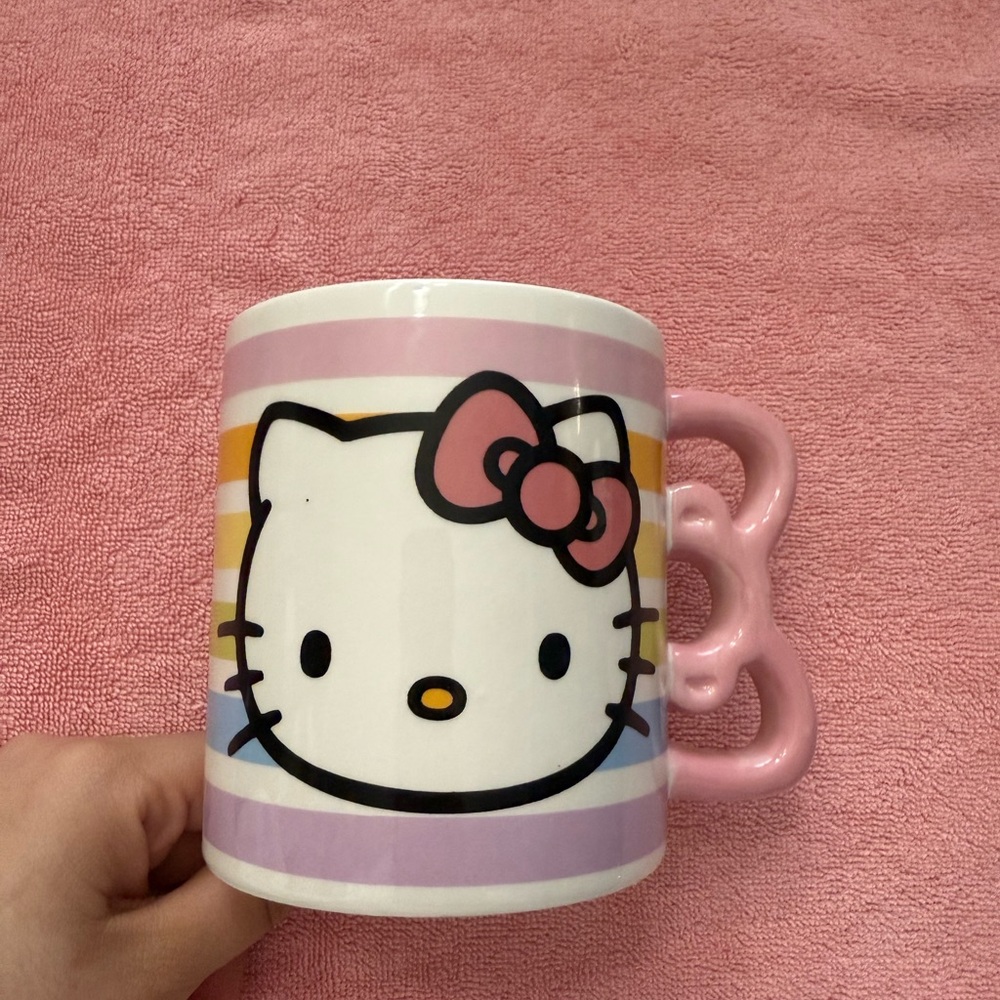 Sanrio Hello Kitty Ceramic Dish - White and Black